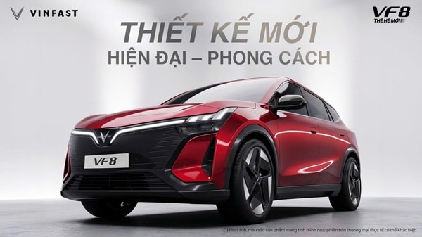 VinFast VF8 2026 Chính Thức Ra Mắt: VF8 Hoàn Toàn Mới Nâng Cấp Mạnh Về Trải Nghiệm Người Dùng